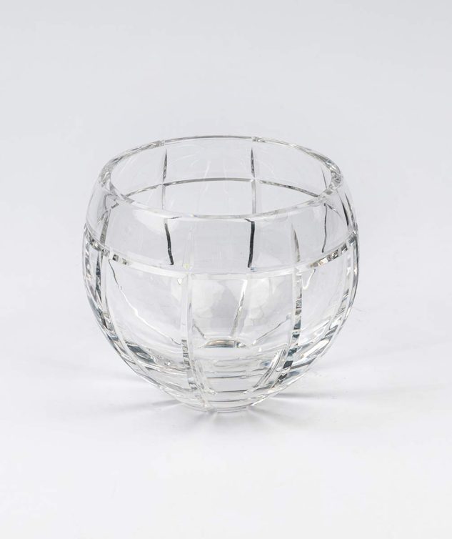 Aquário de Cristal Frisado cod 004857 15cm x15cm