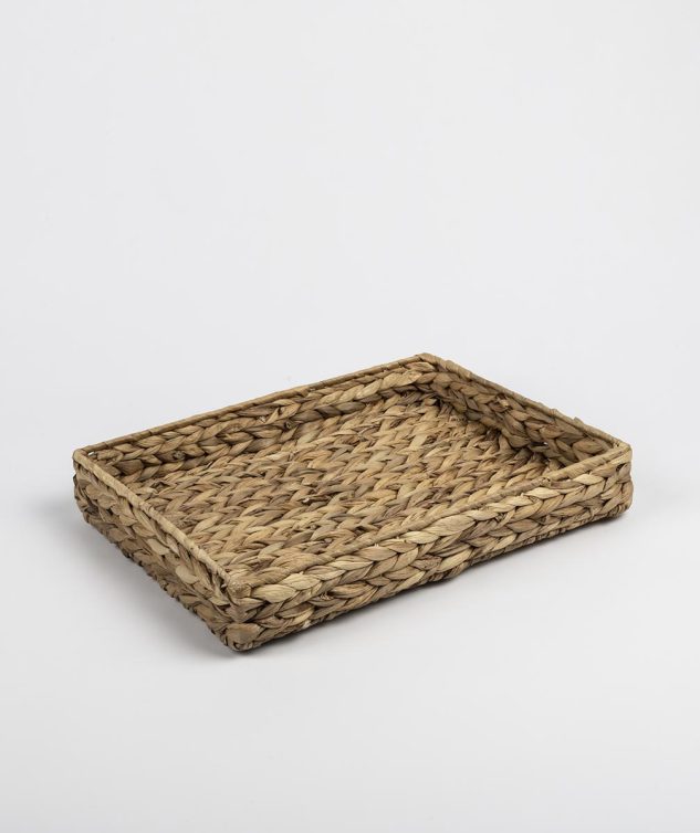 Bandeja Retangular de Taboa M cod 007446 40cm x 30cm x6cm