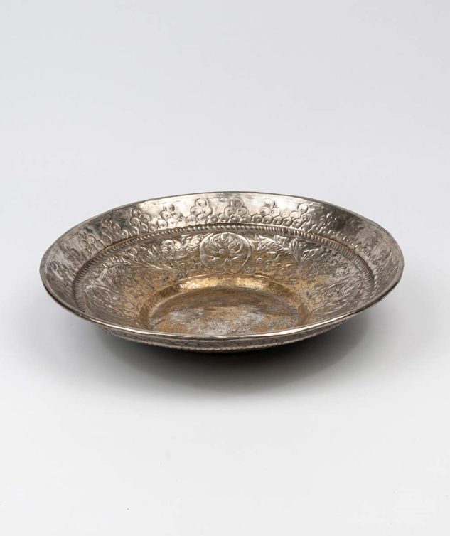 Bateia Dourada Floral Tai G cod 004336 42cm x8cm - Copia