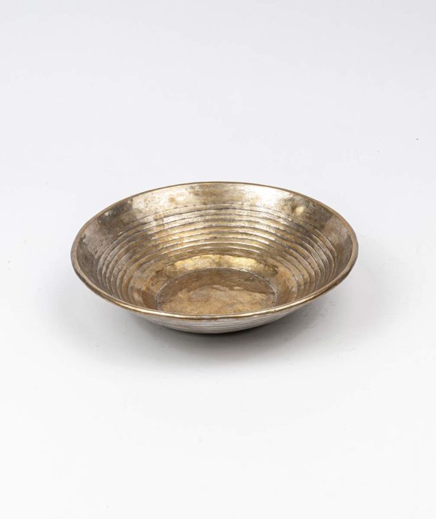 Bateia Dourada Frisada Tai P cod 004339 28cm x6cm