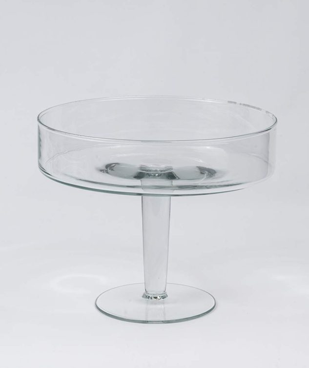 Boleira de Vidro Sem Cloche G cod 004540 32cm x18cm