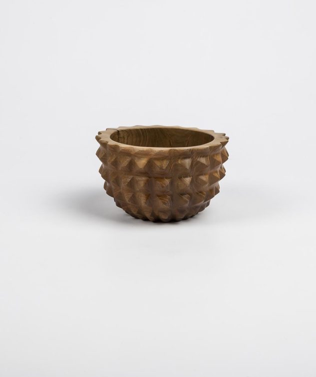 Bowl de Madeira Textura de Jaca cod 007809 15cm x9cm