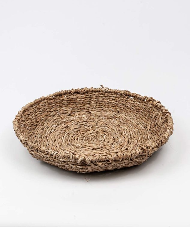 Cesta Isaac de Fibra Natural G cod 158973 46cmx8cm