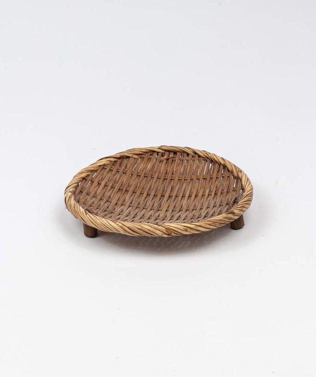 Cesta Redonda com Pé P cod 004302