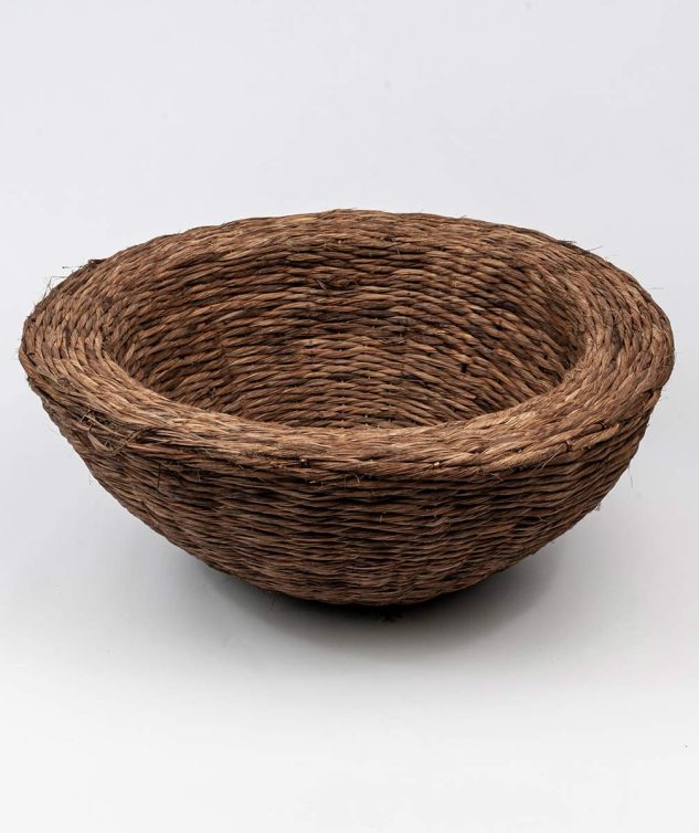 Cesto Fundo Folha de Bananeira G cod 004316 56cm x22cm