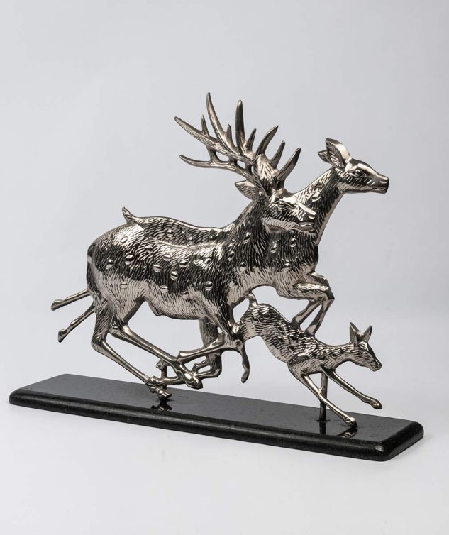Decoração de Veado - cod 005528 - 39cm x 12cm x 38cm