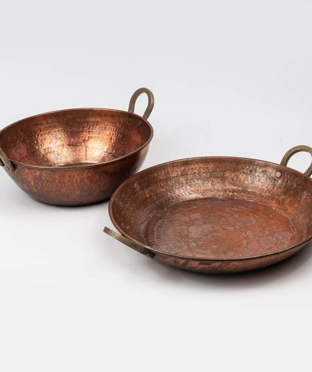 Dupla de Tacho de Cobre