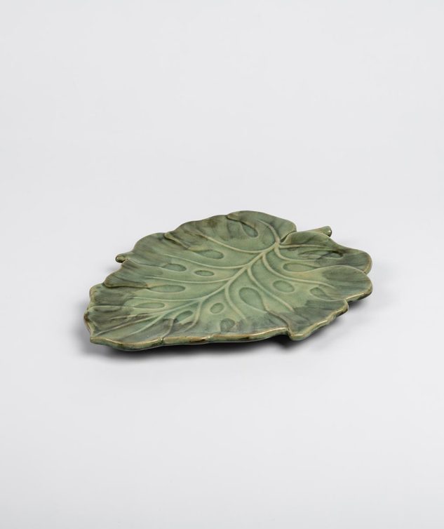 Folha Verde com Talo P cod 005653 34cm x 26cm x 2cm