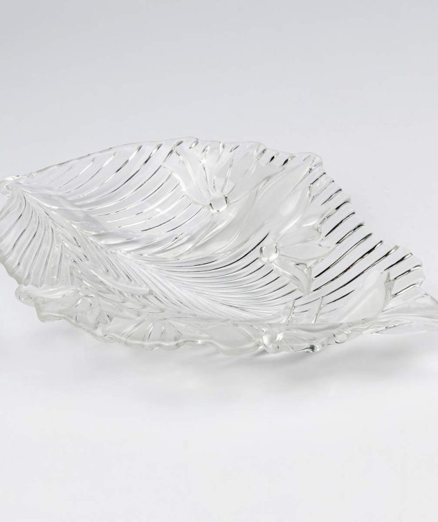 Folha de Cristal - cod 005540 - 37cm x 23cm x 6cm