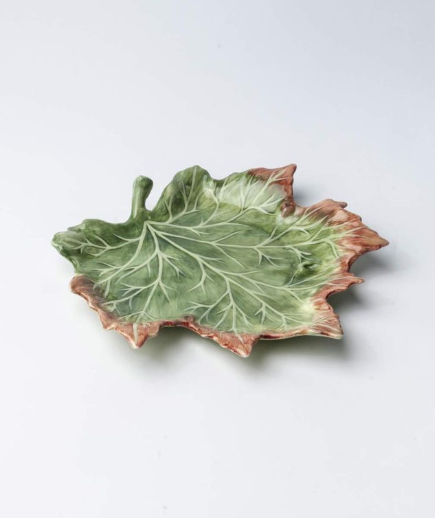 Folha verde com borda colorida cod 005638 28cm x 26cm x 2cm