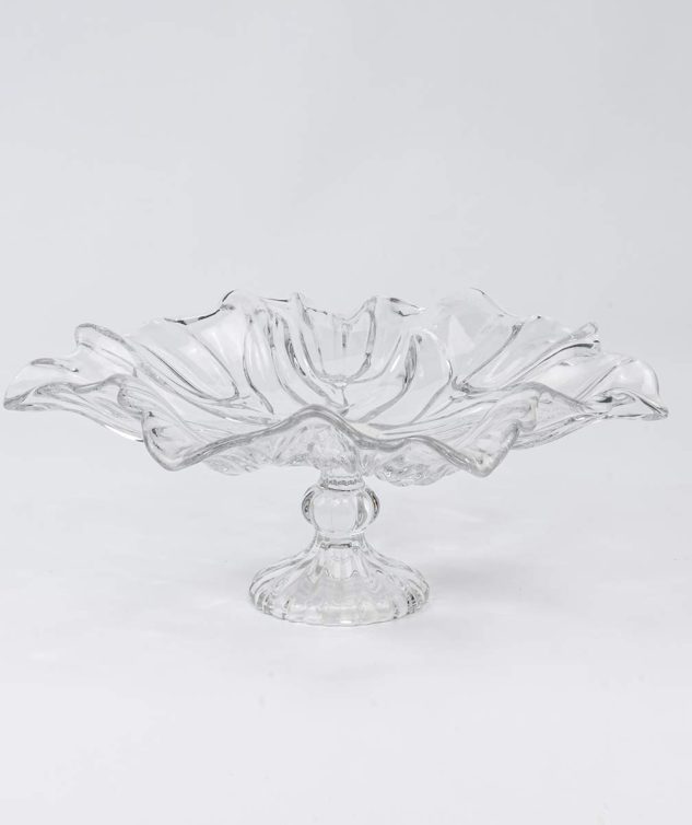 Fruteira de Cristal Aura - cod 006594 - 37cm x16cm