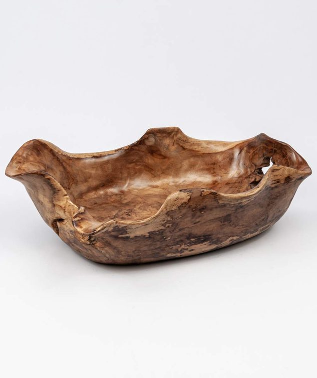 Padeira Ásia Escultura de Madeira cod 159105 55cm x 29cm x15cm