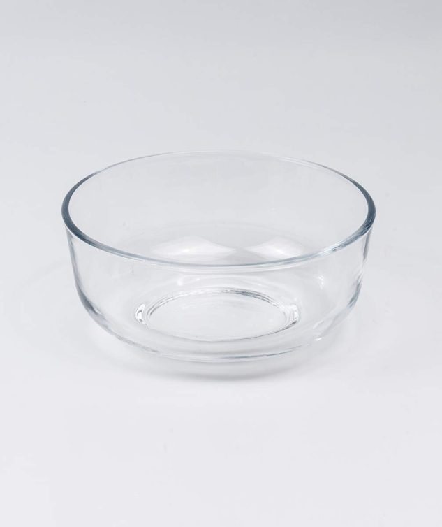 Pirex Redondo de Vidro G - cod 007590 - 17,5cm x7,5cm