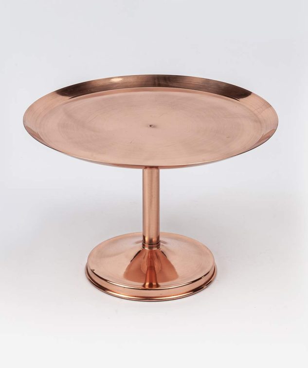 Prato de Bolo de Cobre G cod 159626 33cm x22cm