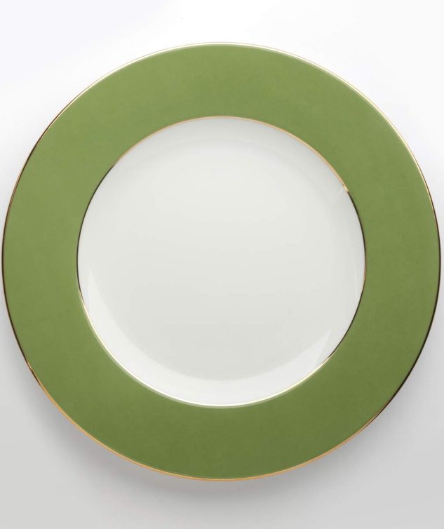 Prato de Mesa Celadon Ouro cod 159502 27cm