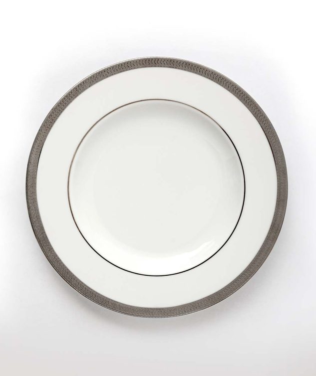Prato de Sobremesa Aliança Prata cod 159499 21cm