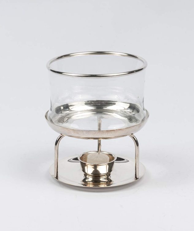 Rechaud De Molho C Vela E Vidro cod 004175