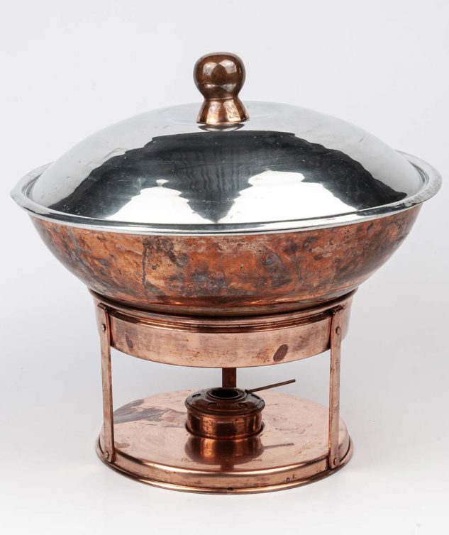 Rechaud de Cobre Redondo cod 005575