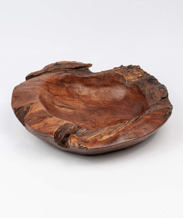 Saladeira Ásia Escultura de Madeira cod 007876 47cm x8cm