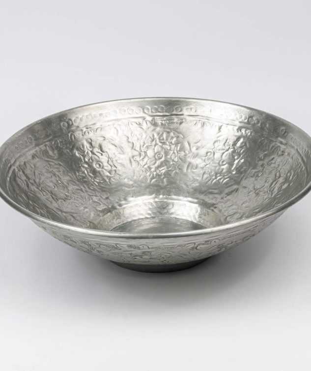 Saladeira Ásia Metal Trabalhado G - cod 007869 -42cm x13cm