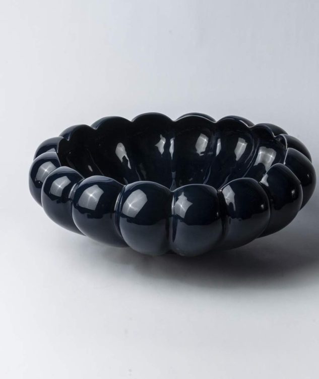 Saladeira Gomo Azul cod 007943 38cm x13cm