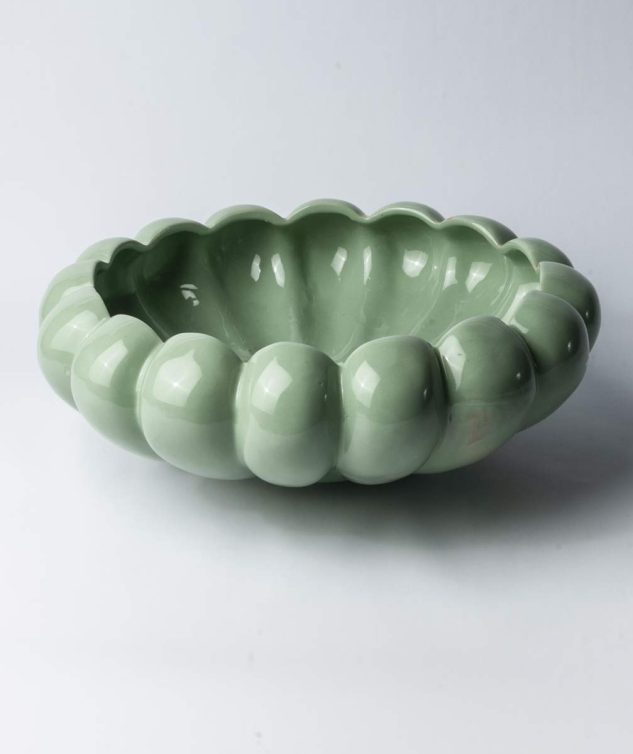 Saladeira Gomo Celadon cod 007944 38cm x13cm