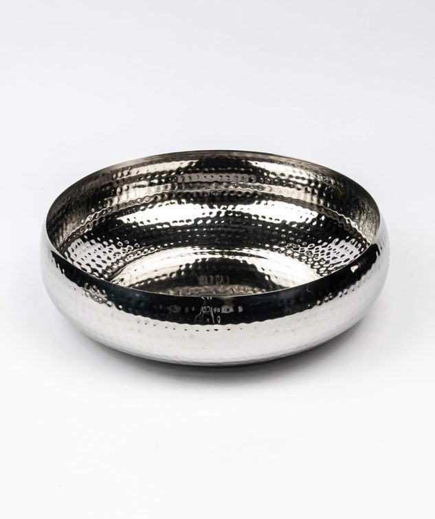 Saladeira Martelada de Inox G - cod 005290 - 36cm