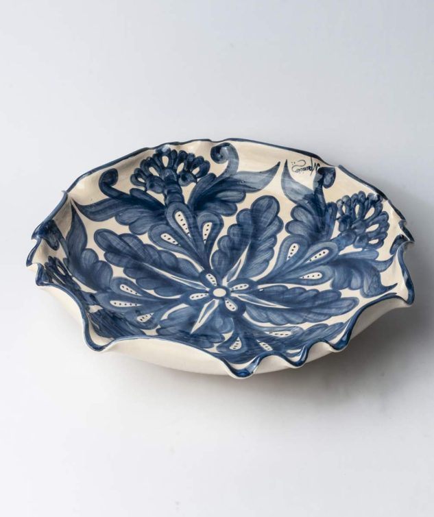 Saladeira Redonda Oleiro Funda cod 005716 43cm x10cm