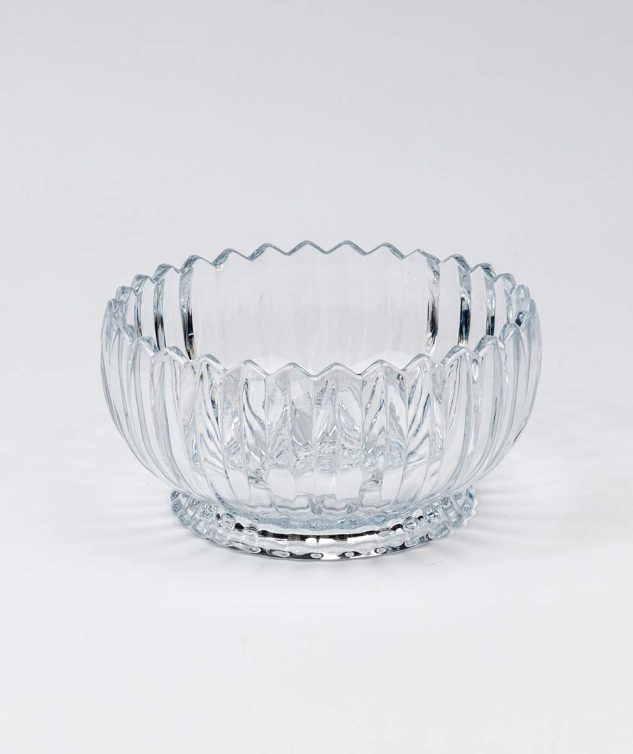 Saladeira de Cristal Jenova - cod 007758 - 23cm x12cm