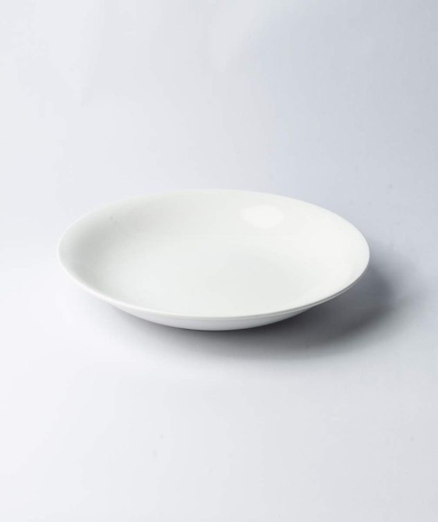 Saladeira de Porcelana Branca P cod 005700 35,5 cm x6cm