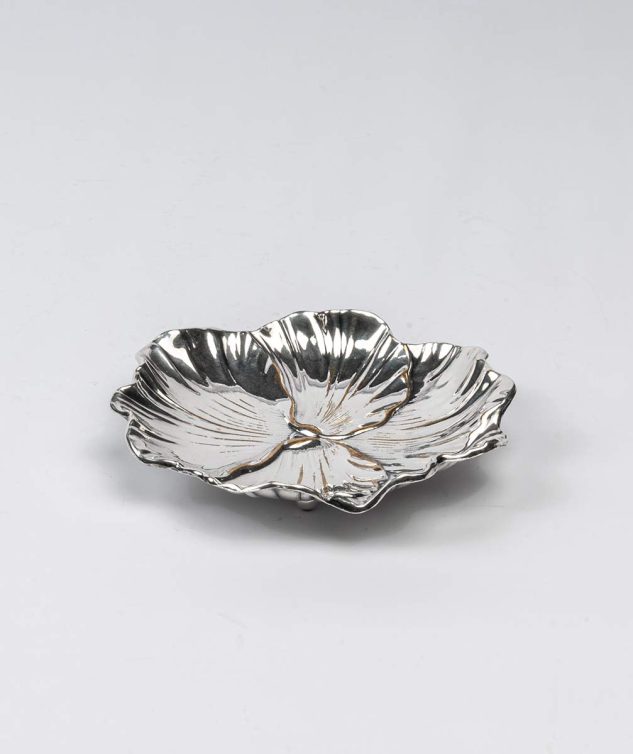 Salva de Prata Amor Perfeito cod 005577 15cm x2cm