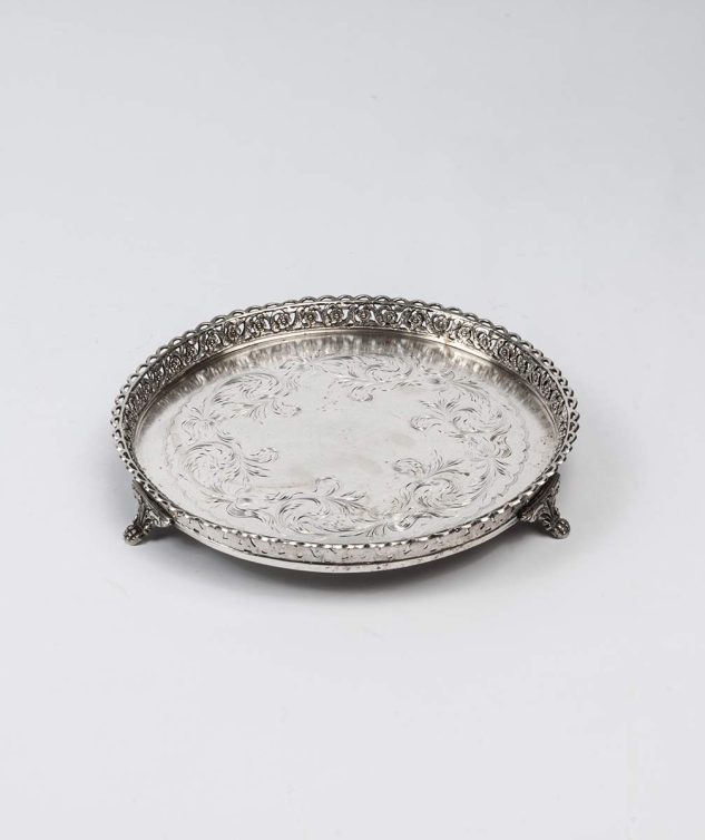 Salva de Prata cod 007792 28cm