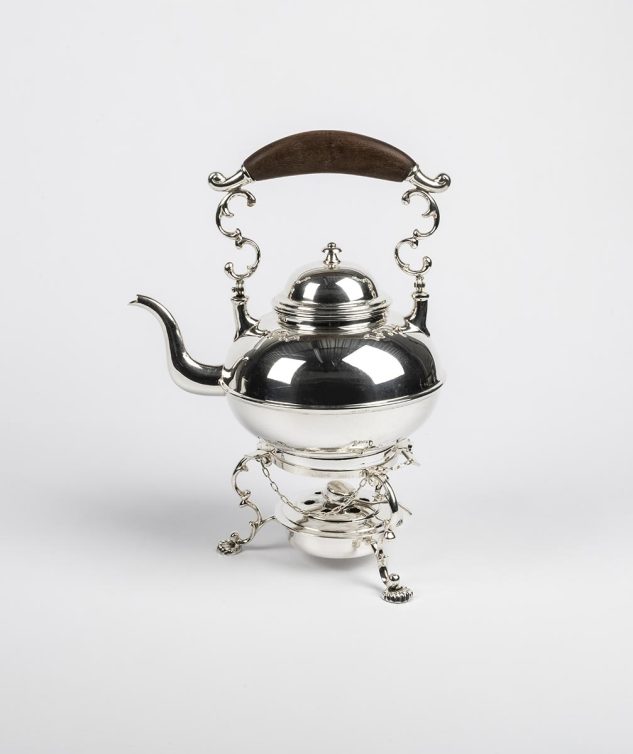 Samovar com Alça de Madeira P - cod 004115