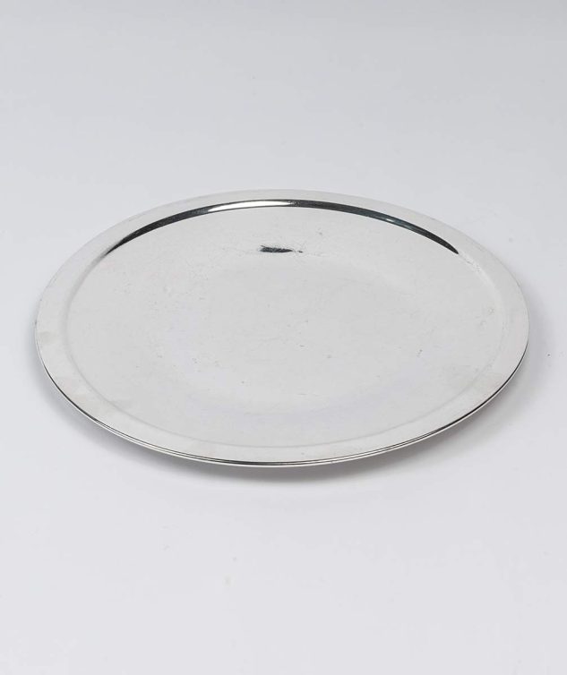 Sousplat de Prata Borda Baixa cod 005428 29cm