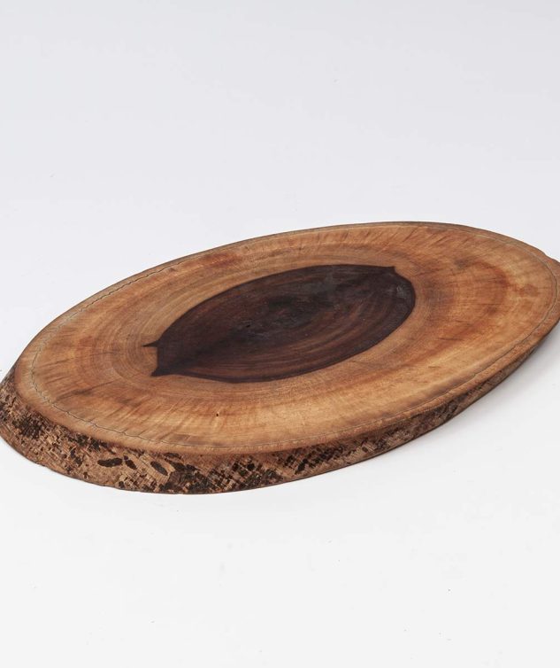 Tora de Madeira Oval - cod 159020 - 42cm x28cm