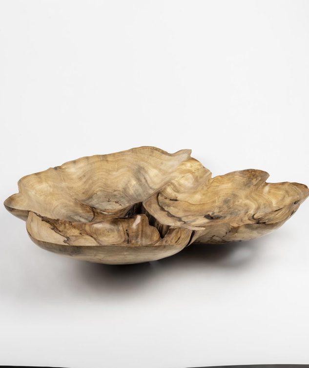 Travessa Figueira Escultura de Madeira cod 006338 82cm x75cm x15cm