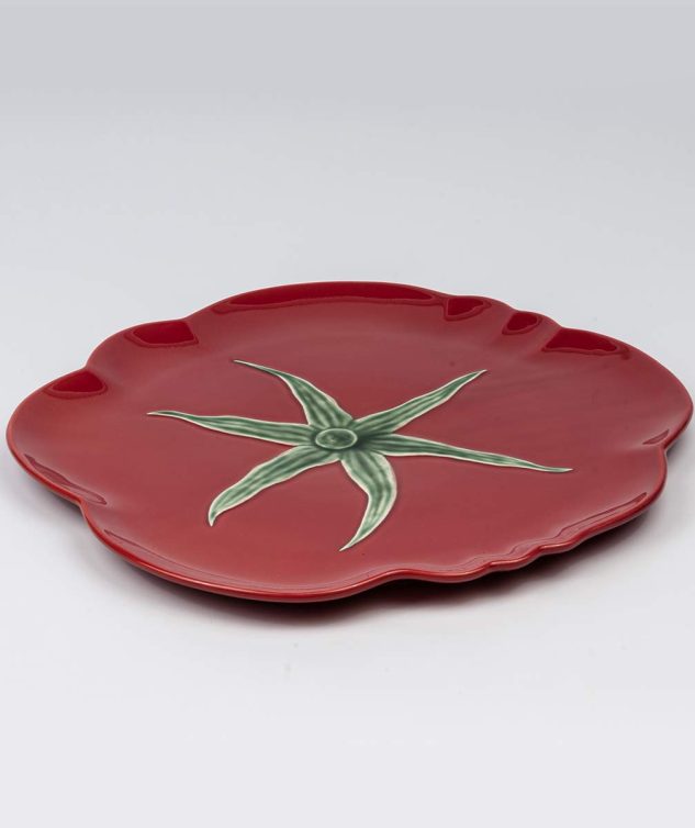 Travessa Redonda de Tomate Bordalo Pinheiro cod 008037 41cm