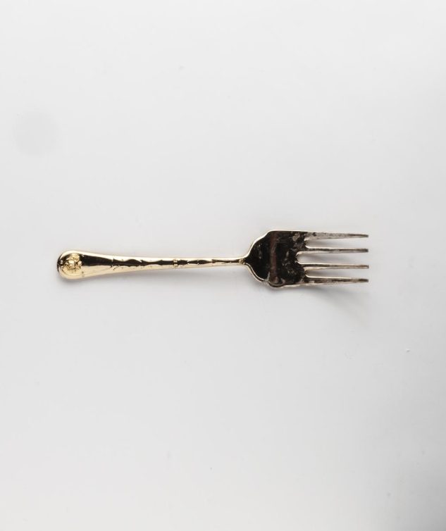 garfo trinchante dourado imperial cod 159362