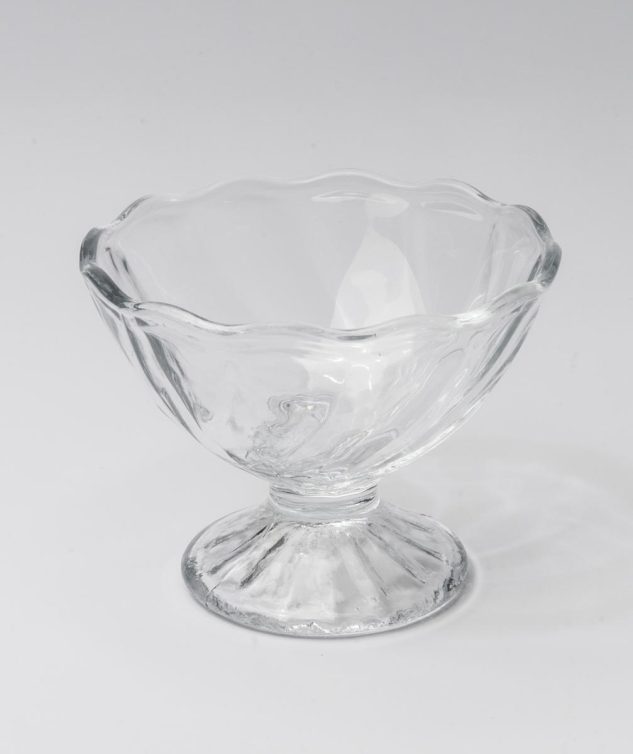 mini tacinha vidro tipo bacarat cod 007580 9,5cm x7,5cm