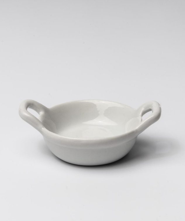 panelinha de porcelana com alca furada cod 004817 6cm x2cm