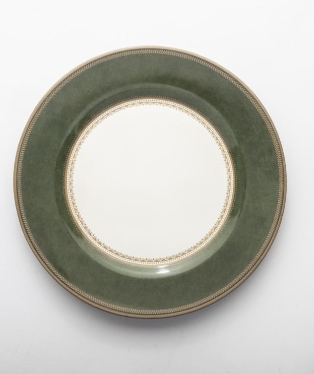 prato de mesa celebrate verde oliva cod 007659 29cm