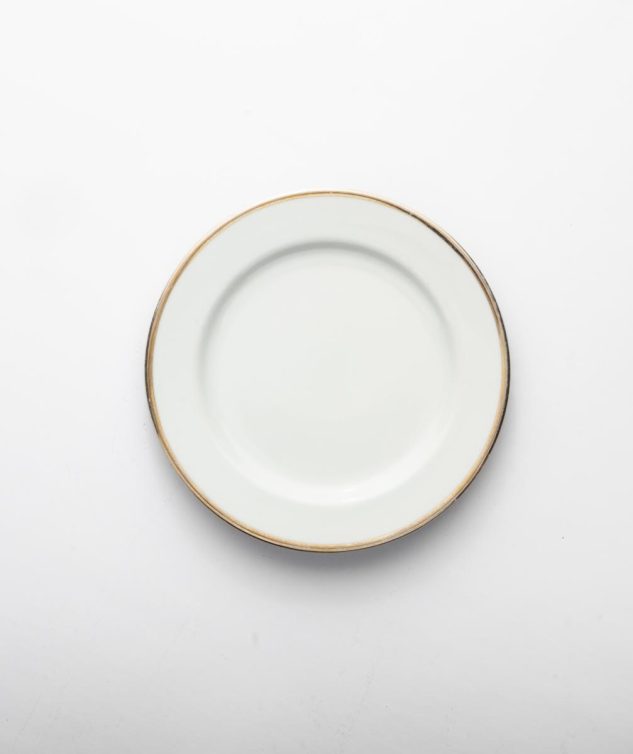 prato de sobremesa ouro cod 003565 19cm